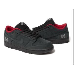 Supreme x Nike SB Dunk Low Black HQ8487-001 Men’s Size 12 DS New 2025 In Hand